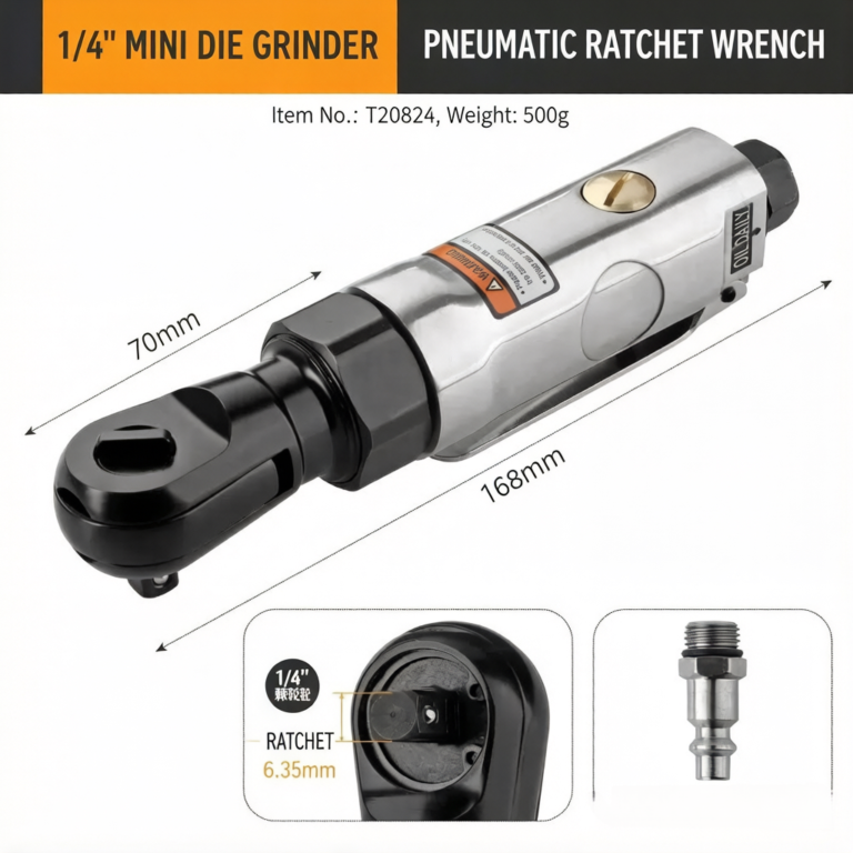 1/4 inch Pneumatic Ratchet Wrench - Dopsigen OEM manufacturer