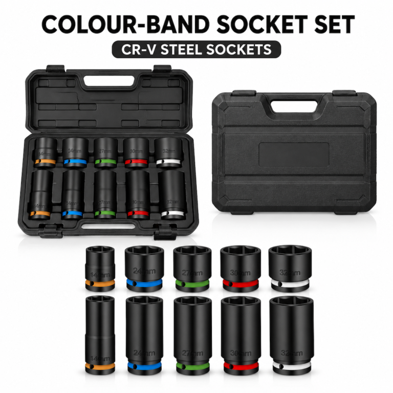 Colour-Band Socket Set — 10 pcs - Dopsigen