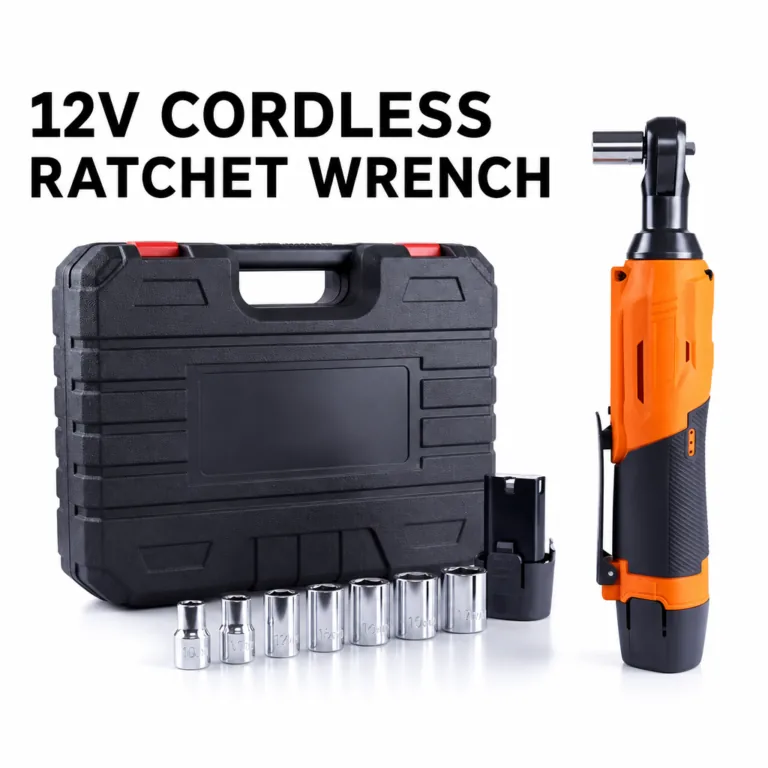 12V cordless ratchet wrench kit, OEM manufactured by Dopsigen
