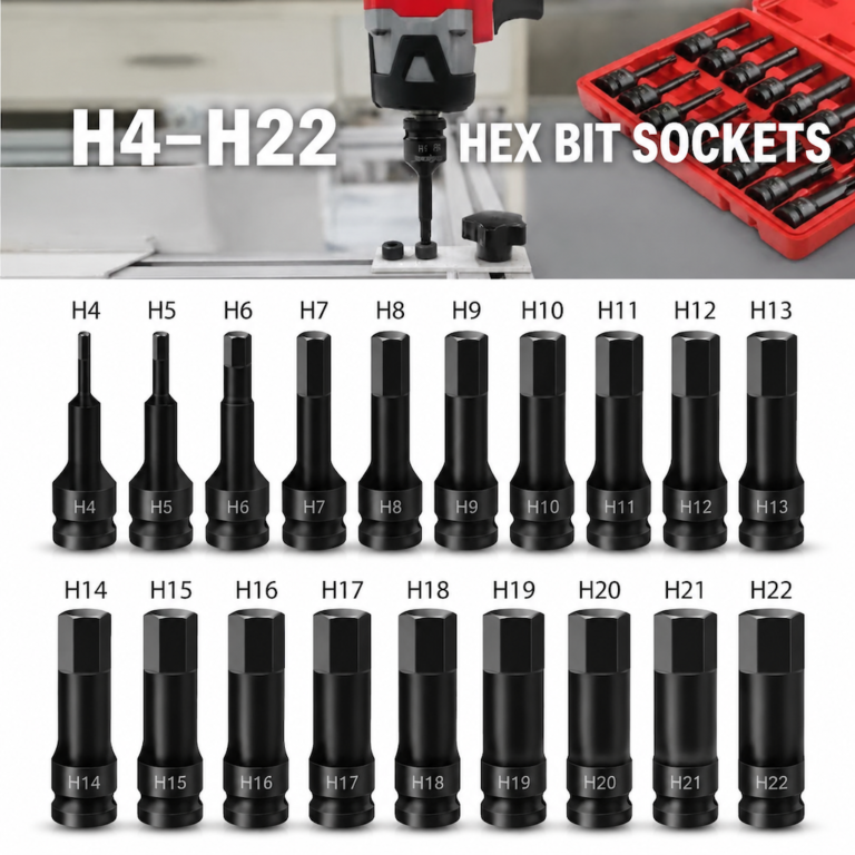Hex Bit Socket Set — H4–H22 - Dopsigen