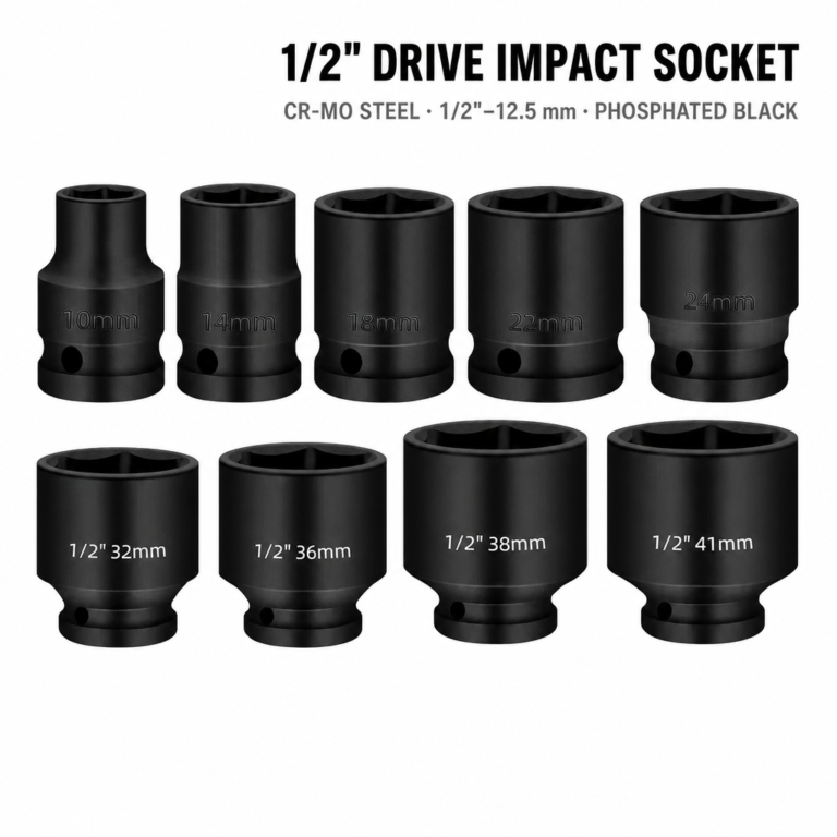 1/2 inch Drive Impact Socket CR-MO - Dopsigen
