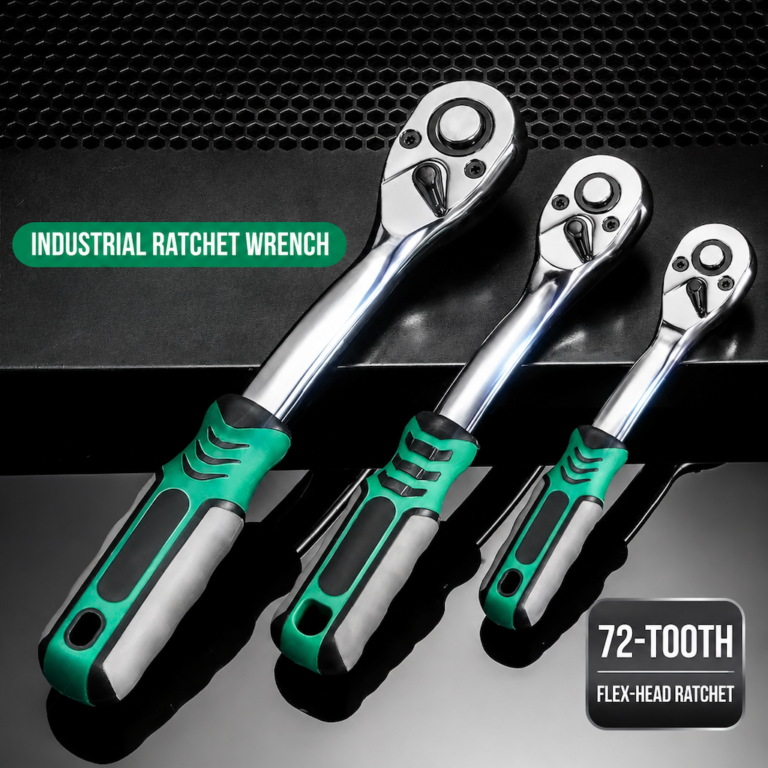 Industrial Ratchet Wrench — 72-Tooth Flex-Head - Dopsigen OEM manufacturer